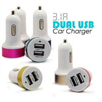 Jual Termurah Adapter Charger 2 Port Usb Untuk Mobil Car Adapter Charger Murah