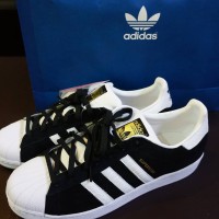 Jual ADIDAS SUPERSTAR BLACK AND WHITE Murah