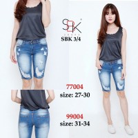 Jual DAPATKAN EXCLUSIVE 27 30 SBK 77004 3per4 Celana Wanita 0149 QIR Murah