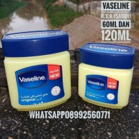 Jual Vaseline Pure Petroleum Jelly 60ml 60gr Arab Original vaselin original Murah