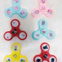Jual Spinner Lampu Kitty Micky Mouse Peppa Pig Doraemon Minion Bear Murah