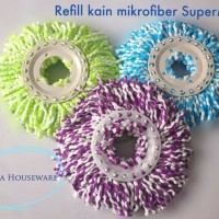 Jual 3 Pcs Refil Kain Super Mop Paket Hemat ( 3 Pcs Yah Dapat Nya) Murah