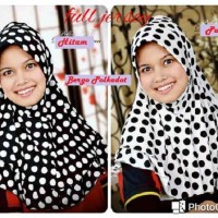 Jual Bergo Polkadot / Jilbab Polkadot / Sofia Polkadot Murah