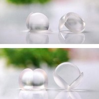Jual DIJUAL PELINDUNG PENGAMAN SUDUT SIKU MEJA KACA SILIKON OVAL TRANSPARAN Murah
