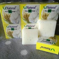 Jual V Natural Rice Milk Soap BPOM Murah