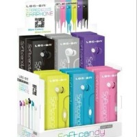 Jual Headset Original LOG-ON Soft Candy ( Earphone, Handsfree ) Murah