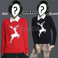 Jual Baju Atasan Wanita Deer Bop Blouse Terbaru Murah