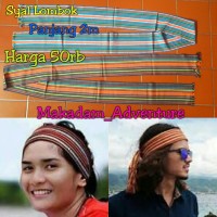 Jual syal etnik selendang kain tenun lombok panjang 2m Murah
