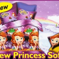 Jual Sprei Duo ( 2 in 1 ) Fata Signature Uk.120 X 200 Motif Princess Sofia Murah