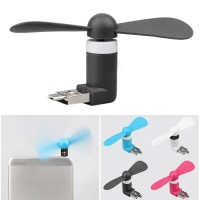Jual Micro USB OTG Mini Kipas Portable Fan Android Smartphone Laptop PC USB Murah