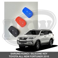 Jual SARUNG KUNCI SILICONE KEY TOYOTA ALL NEW FORTUNER Murah