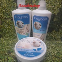 Jual PERAWATAN FAYLACIS GOAT MILK LULUR + LOTION + SABUN CAIR Murah