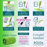 Jual MURAH SPRAY MOP BOLDe | 100% ORIGINAL | Alat Pel Semprot | Praktis & Murah