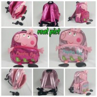 Jual Tas Ransel / Tas Anak TK/Playgroup - School Bag 11 C Peppa Pig IMPORT Murah