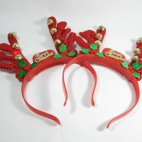 Jual Bando Natal Lampu LED/Bandana Christmas Lamp Tanduk Rusa Murah