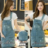 Jual Melissa dress overall jeans Murah