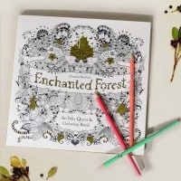 Jual Enchanted Forest Coloring Book Buku Gambar dan Sketsa Murah