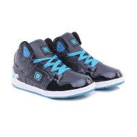 SEPATU DISTRO - Sepatui Anak Laki Laki - Sneakers Sport Kets Hitam TH