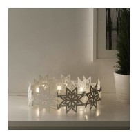 Jual IKEA STRALA Dekorasi Meja LED - Kristal Salju, dapat dilipat Murah