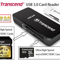 Jual CARD READER TRANSCEND RDF 5 USB 30 T0210 Murah