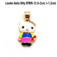 Jual XP895CJ Liontin Hello Kitty Perhiasan Lapis Emas T1310 Murah
