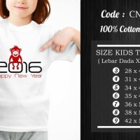 Jual Kaos Anak Imlek CNY023 T3009 Murah