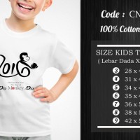 Jual Kaos Anak Imlek CNY016 T3009 Murah