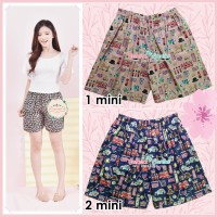Jual CELANA PENDEK MINI / GROSIR CELANA TIDUR WANITA / SHORT PANTS ALLSIZE Murah