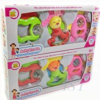 Jual Baby Rattle 3 pcs / Mainan Bayi Murah