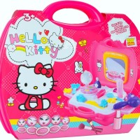 Jual BEAUTY SET HELLO KITTY KOPER - MAINAN MAKE UP DANDAN Murah
