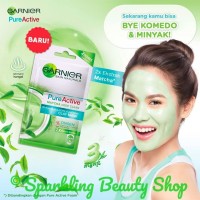 Jual GARNIER PURE ACTIVE MATCHA DEEP CLEAN CLAY MASK Murah