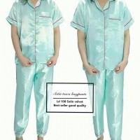 Jual LQ 09- Satin Tosca Longpants piyama Murah