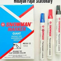 Jual Spidol Permanent Snowman / Permanent Marker Murah