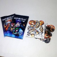 Jual Stiker 3D puzzle busa karakter karoman rizing4 mainan anak perlembar Murah