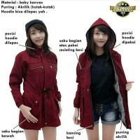 jaket parka jumbo cewe xxl
