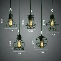 Jual kap lampu variasi komplit+fitting Murah