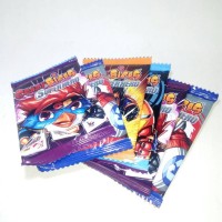 Jual Stiker 3D puzzle mainan anak karakter crazy bird super hero perlembar Murah