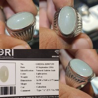 Jual Batu Giok Burma Jadeite Jade Type A Memo 5.15 crt Murah