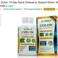 Jual DR TOBIAS CALON PEMBERSIH USUS, PENCERNAAN DETOX Murah