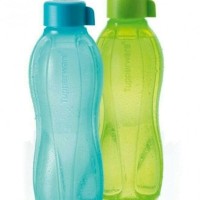 Jual Tupperware eco bottle 1L(ready biru) Murah