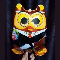 Jual Balon Foil Graduation OWL/ Balon Wisuda/ Balon Congrats Grad Mini Murah