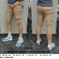 Jual x06, Jogger cargo pants cappucino matt cotton twil Murah
