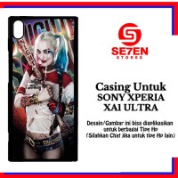 Jual Casing XPERIA XA1 ULTRA suicide squad harley quinn Custom Hard Case Murah