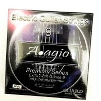 Jual Unik Senar Gitar Listrik Anti Rust Adagio GUE9 09 Ori T1910 Murah