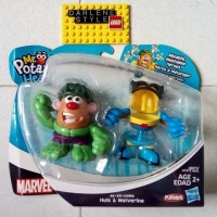 Jual PLAYSKOOL Mr Potato Head HULK and WOLVERINE Original Hasbro Murah