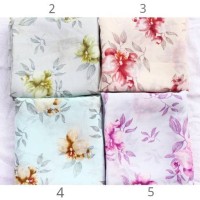 Jual Grosir segiempat motif bunga | hijab square Murah
