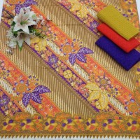 KKK400 Kain Batik Bahan Katun & Embos Bawahan Kebaya Kutubaru