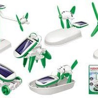 Jual MURAH #IA023 MAINAN ANAK ROBOT SOLAR KIT TENAGA SURYA 6IN1 EDUKASI Murah