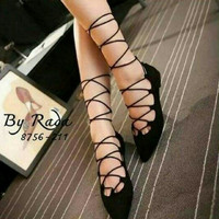 Jual FLAT BALERINA OBRAL UK.36 3PASANG Murah