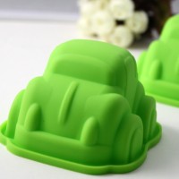 Jual New Cetakan Puding / Kue / Coklat Silicone Bentuk Mobil / Car Murah